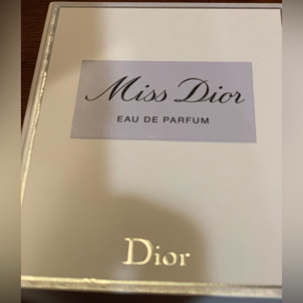 Dior Blue and Gold Decorative Box